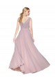 Buy Long Primrose Sleeveless A-Line V-Back Formal Dress