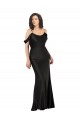 Buy Long Black Sleeveless A-Line Low Back Formal Gowns