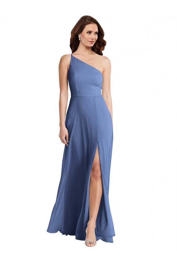 Buy Long Windsor Blue Sleeveless A-Line Formal Dress