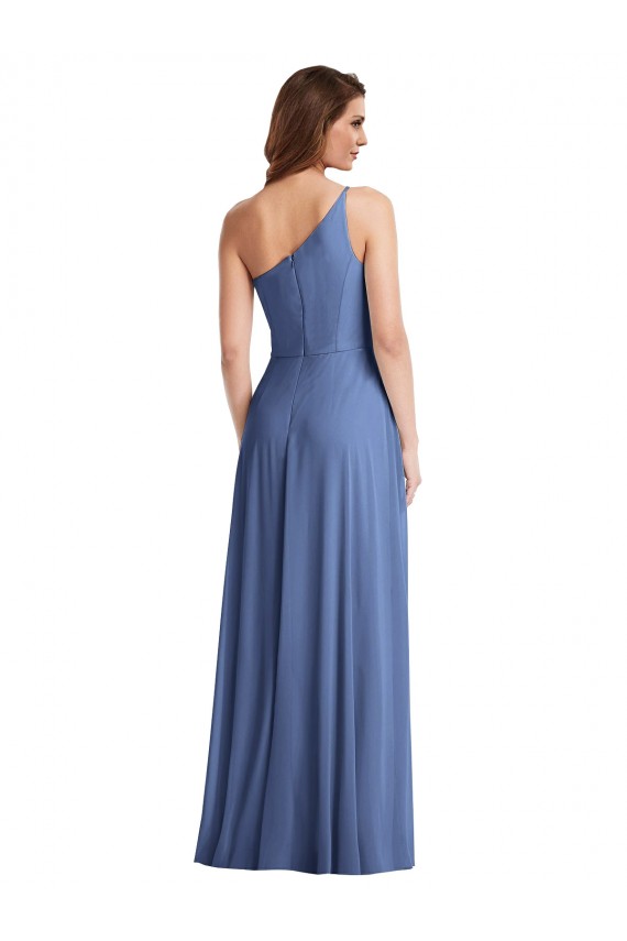 Buy Long Windsor Blue Sleeveless A-Line Formal Dress