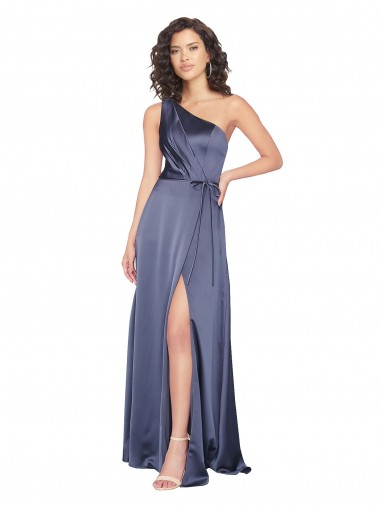 Buy Long Dusk Sleeveless A-Line Formal Dress