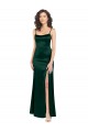 Buy Long Hunter Sleeveless A-Line Open Back Formal Dress