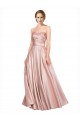 Buy Long Sleeveless A-Line Low Back Black Tie Formal Dress