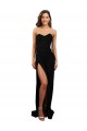 Buy Long Black Sleeveless Column Low Back Formal Dress