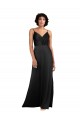 Buy Long Black Sleeveless Column Formal Dress