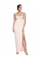 Buy Long Sleeveless Mermaid Low Back Formal Dress