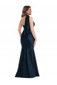 Buy Long Dark Navy Sleeveless Mermaid Formal Plus Size Formal Dress