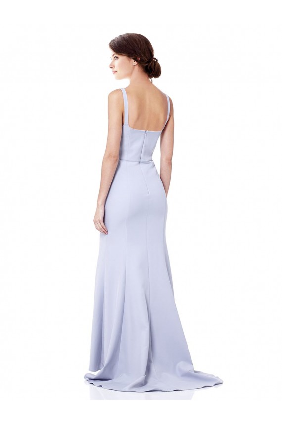 Buy Long Light Sky Blue Sleeveless Mermaid Formal Dress