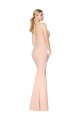 Buy Long Nude Sleeveless Mermaid Formal Dress