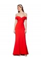 Buy Long Red Sleeveless Mermaid High Neck Formal Dress