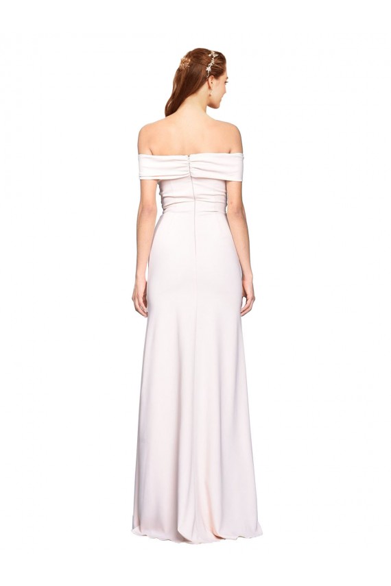 Buy Long White Sleeveless Mermaid Formal Dress