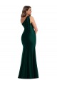 Buy Long Ever Green Sleeveless Mermaid Formal Plus Size Formal Dress
