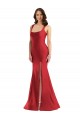 Buy Long Red Sleeveless Mermaid Formal Plus Size Formal Dress