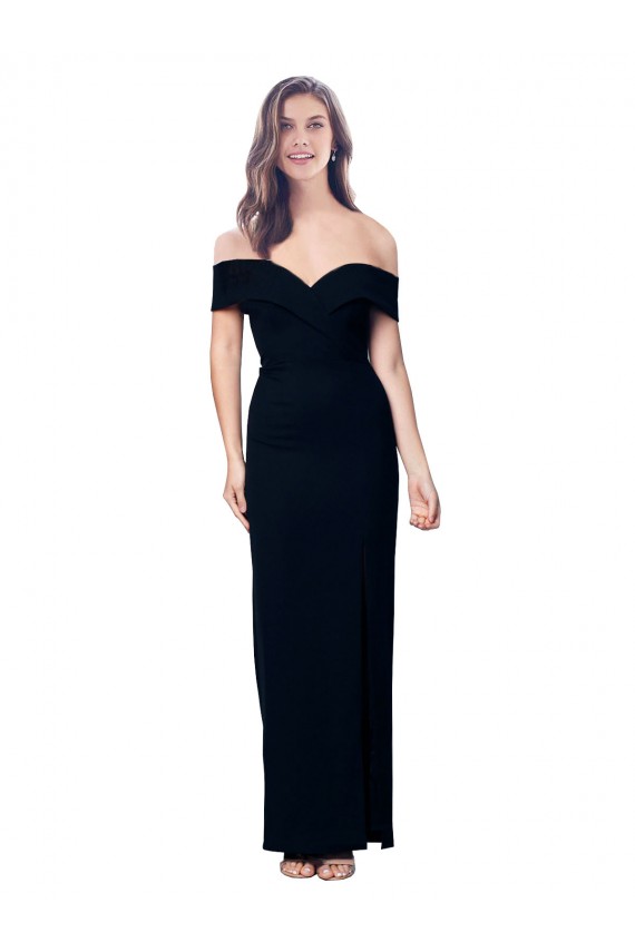 Buy Long Black Sleeveless Mermaid Formal Dress