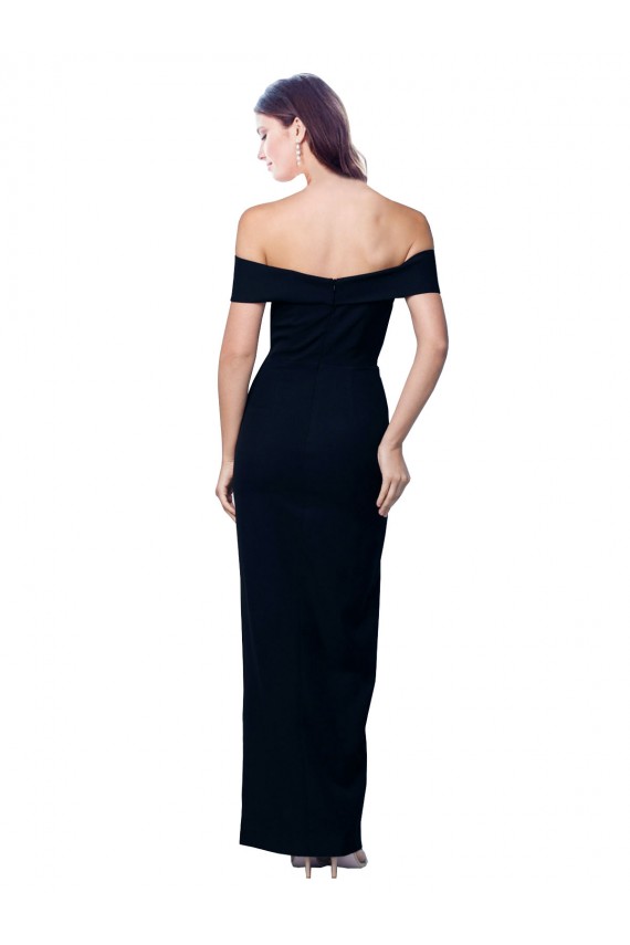 Buy Long Black Sleeveless Mermaid Formal Dress