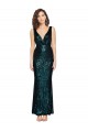 Buy Long Dark Green Sleeveless Mermaid Formal Dress