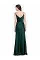 Buy Long Hunter Sleeveless Sheath V-Back Black Tie Formal Dress