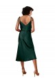 Buy Midi Length Hunter Sleeveless Sheath Black Tie Formal Dress