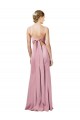 Buy Long Black Sleeveless Sheath Low Back Formal Gowns