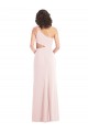Buy Long Pink Sleeveless Trumpet Formal Dresses