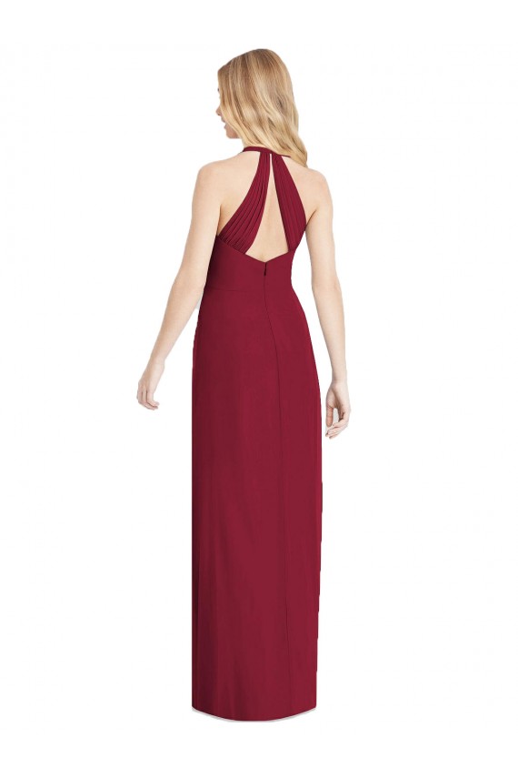 Buy Long Desert Rose Sleeveless Trumpet Formal Dress